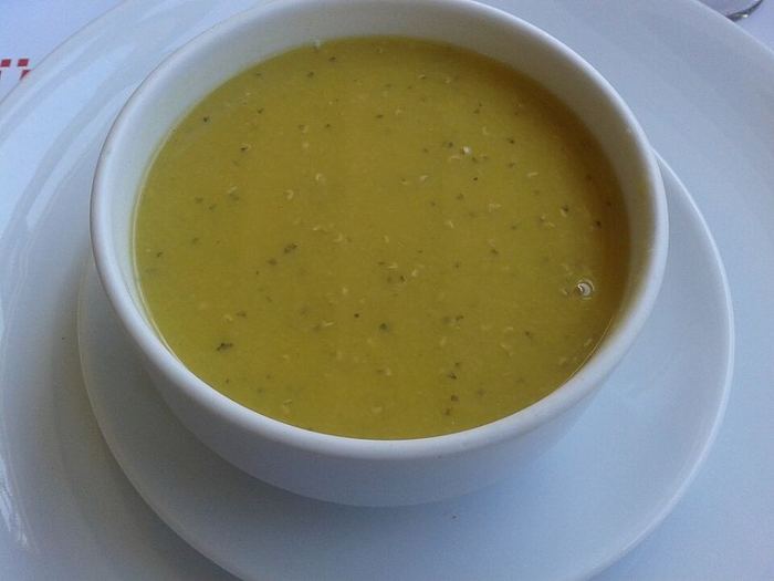 Red lentil soup