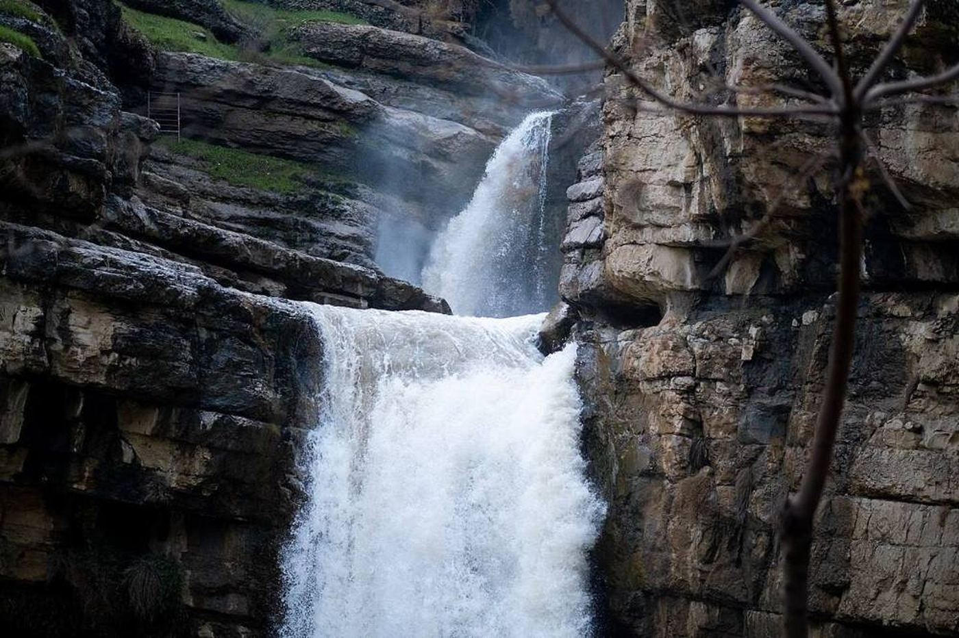 Gali Ali Beg waterfall on the Hamilton Road